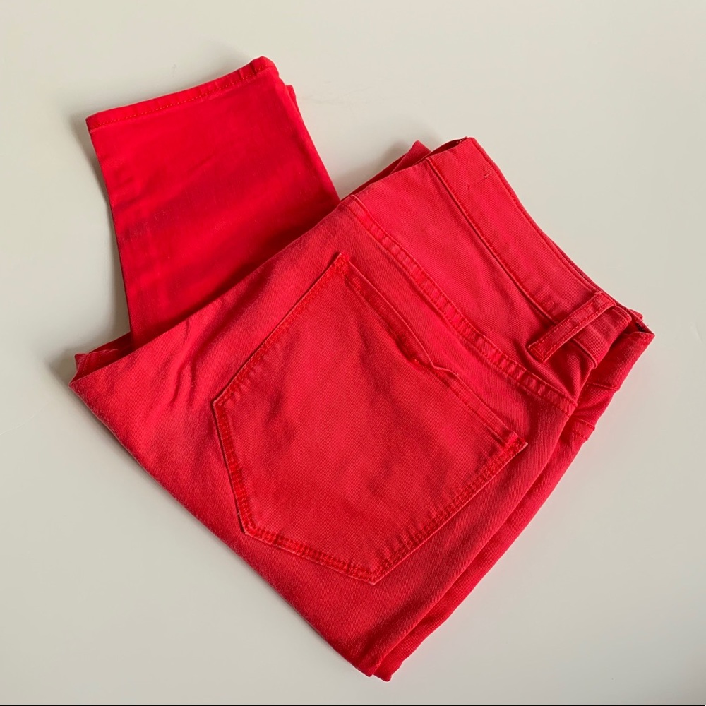 TNA Red Skinny Jeans
